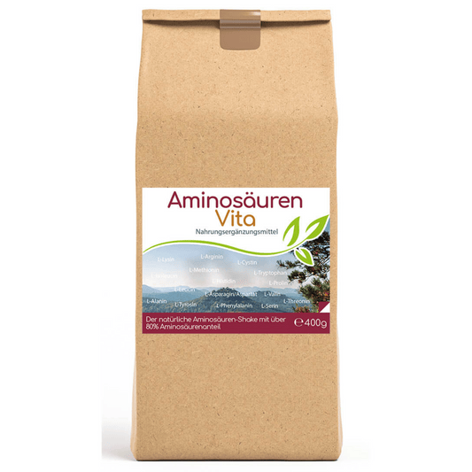 Aminosäuren Vita (natürliche Aminosäuren & Proteine) 400g Vorratsbeutel