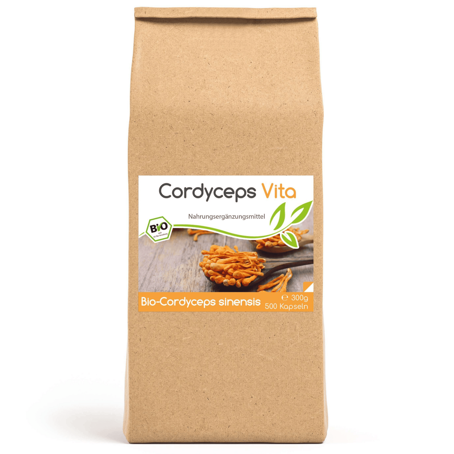 Bio Cordyceps Sinensis 500 Kapseln im Vorratsbeutel - Cordyceps Sinensis