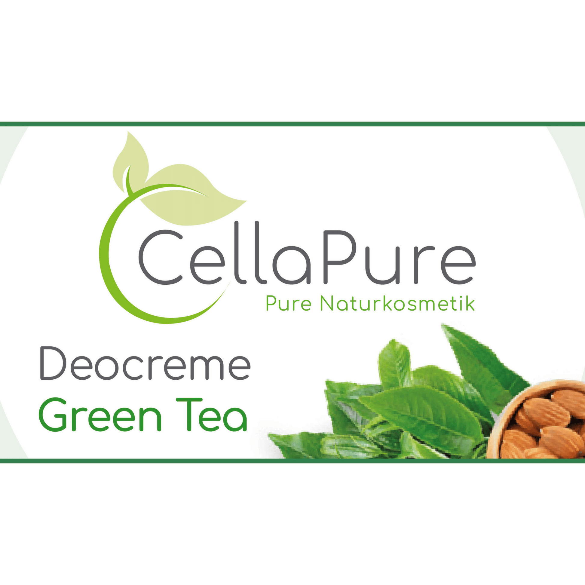 CellaPure Deocreme Green Tea - 30 ml