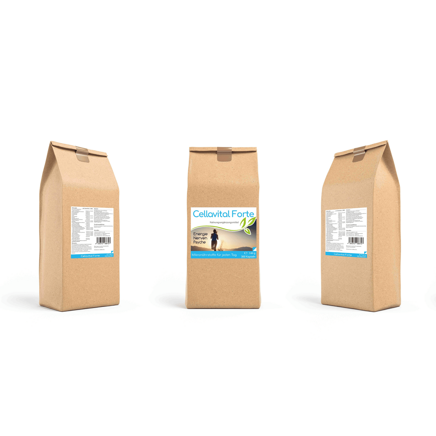 Cellavital® Forte | Multi-Synergie für jeden Tag - 300 Kapseln im Vorratsbeutel