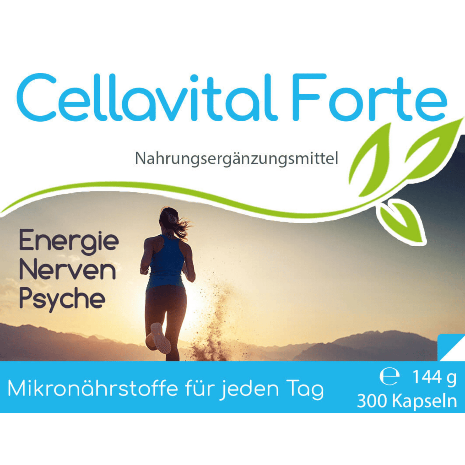 Cellavital® Forte | Multi-Synergie für jeden Tag - 300 Kapseln im Vorratsbeutel