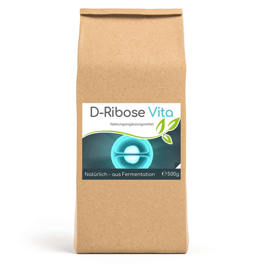 D-Ribose Vita Pulver 500g Vorratsbeutel