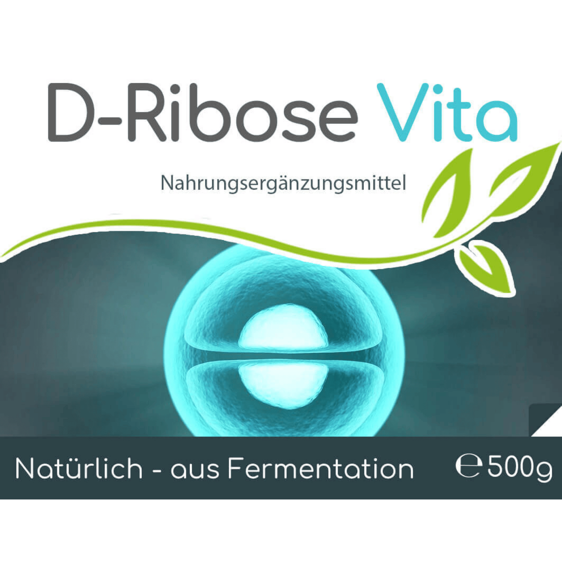 D-Ribose Vita Pulver 500g Vorratsbeutel