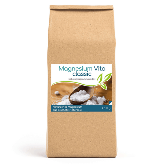 Magnesium Vita 'classic' (100%) - 1kg Vorratsbeutel